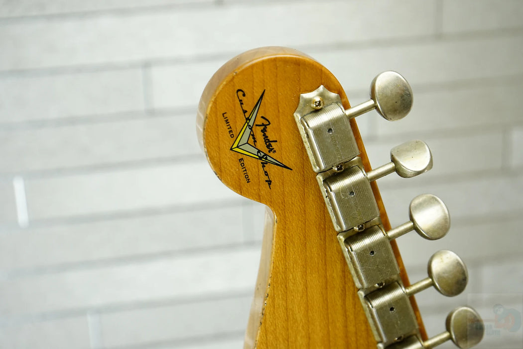 Fender Custom Shop 2025 LTD Roasted Dual-Mag II Stratocaster Relic - Aged Black