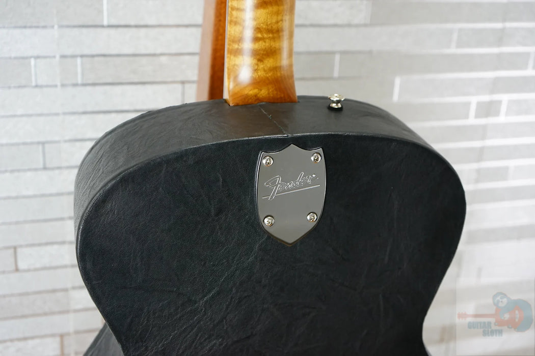 Fender Kangaroo and Alligator Leather Triple O Custom Shop Acoustic Guitar 2014 - Tony Murga Boots