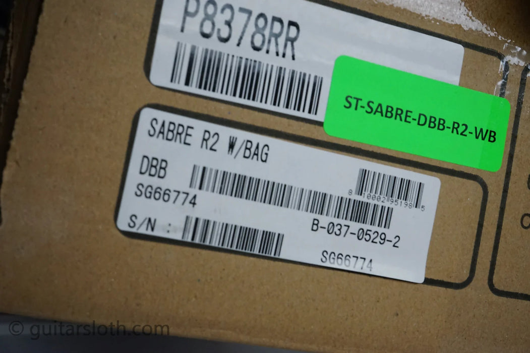 Sterling Sabre - Deep Blue Burst