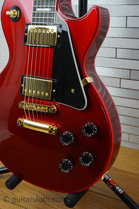 Gibson Special Order Custom Shop Les Paul Custom - Candy Apple Red Widow