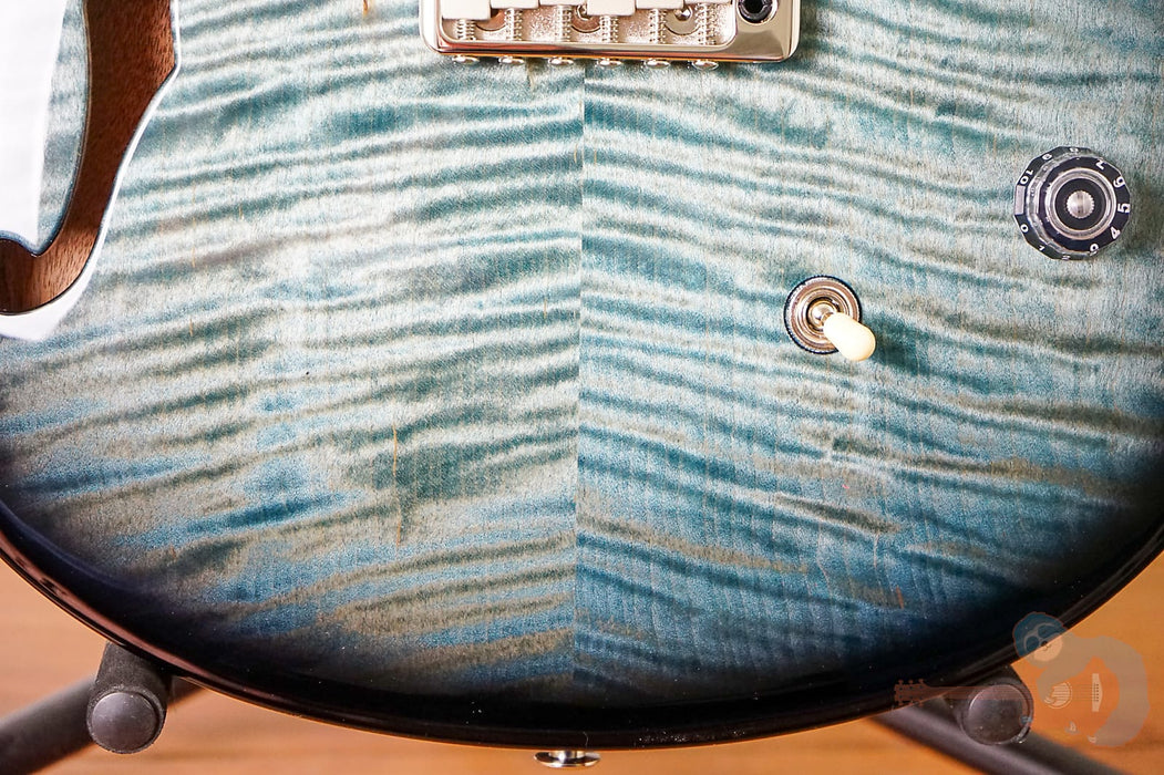 PRS CE 24 Semi-Hollow - Light Blue Smokeburst Custom Color