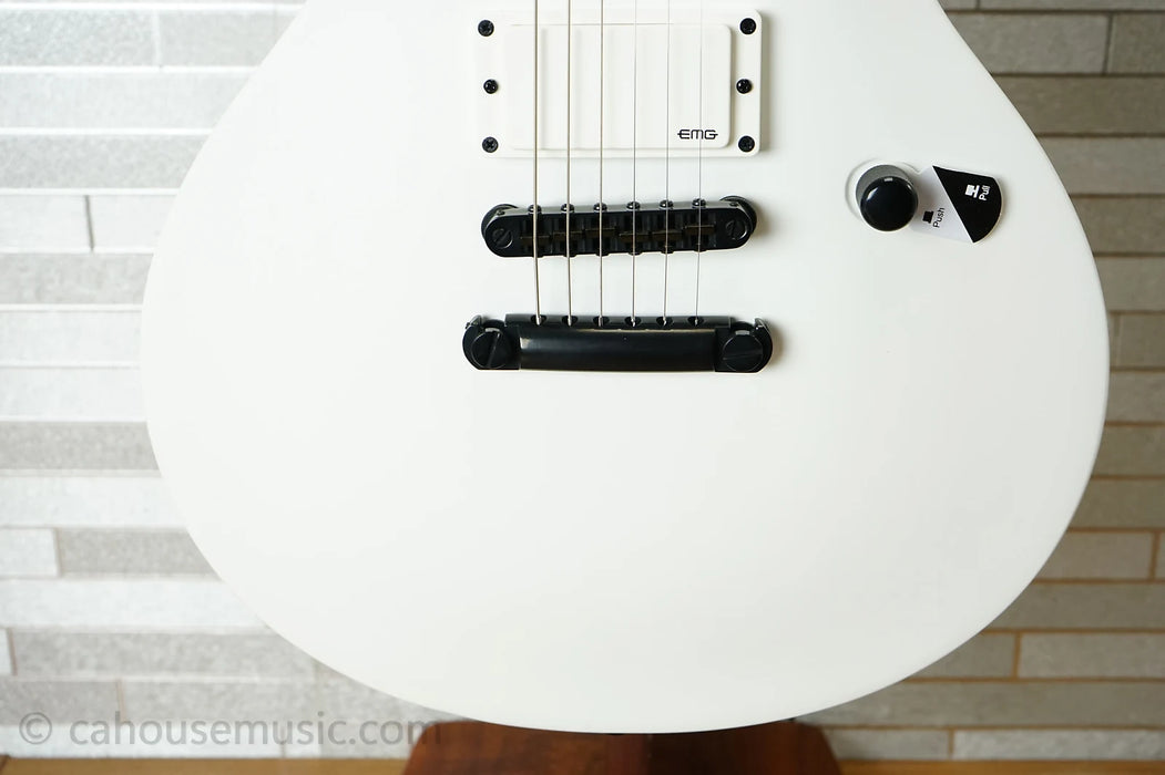 ESP LTD EC Arctic Metal - Snow White Satin