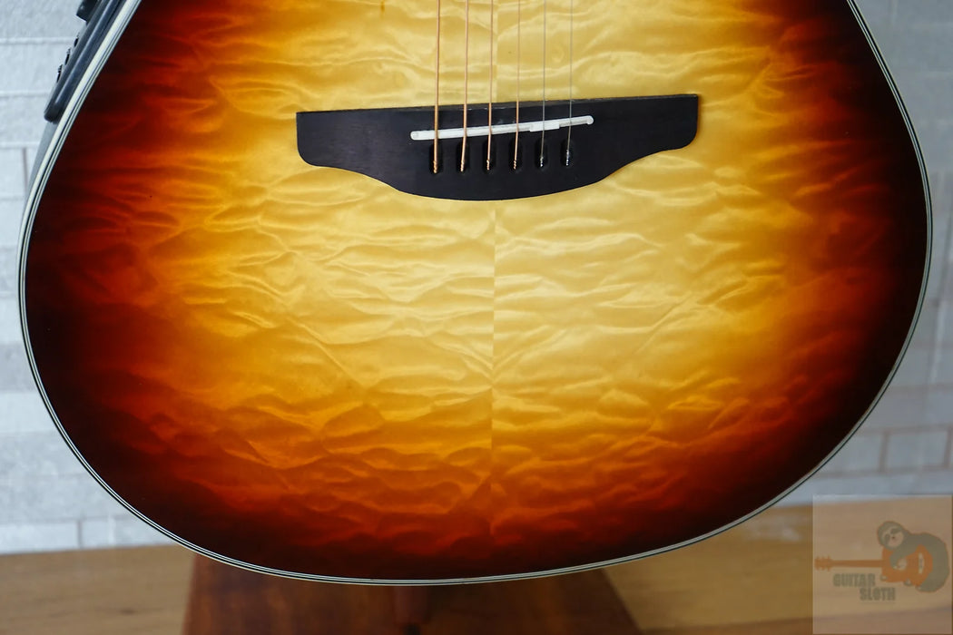 Ovation Celebrity Standard Plus CS24X-7C Mid Depth - Cognac Burst