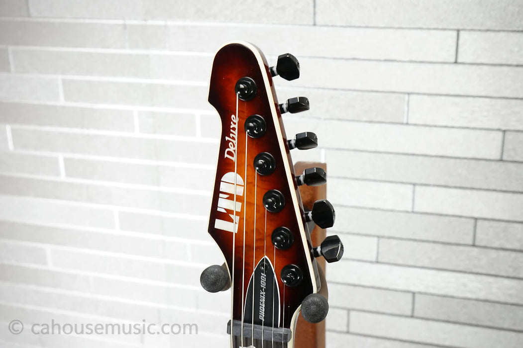 ESP LTD Phoenix-1001 Quilted Maple - Tobacco Sunburst