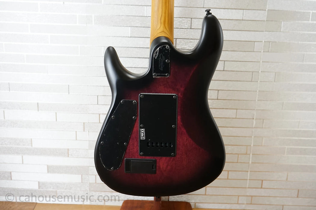 Sterling Jason Richardson Signature Cutlass - Cosmic Purple Burst Satin - With Bag