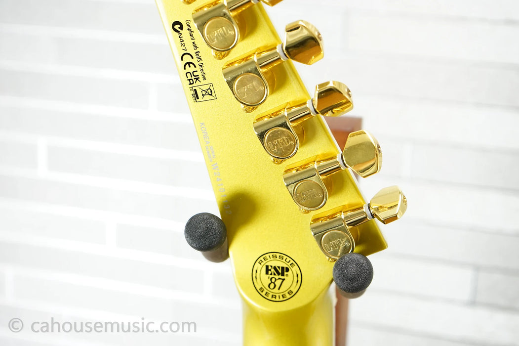 ESP LTD M-1 Custom '87 - Metallic Gold
