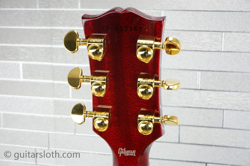 Gibson Special Order Custom Shop Les Paul Custom - Candy Apple Red Widow