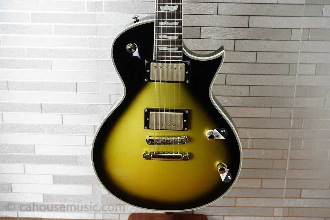 ESP LTD BK-600 Bill Kelliher Signature - Vintage Silver Sunburst