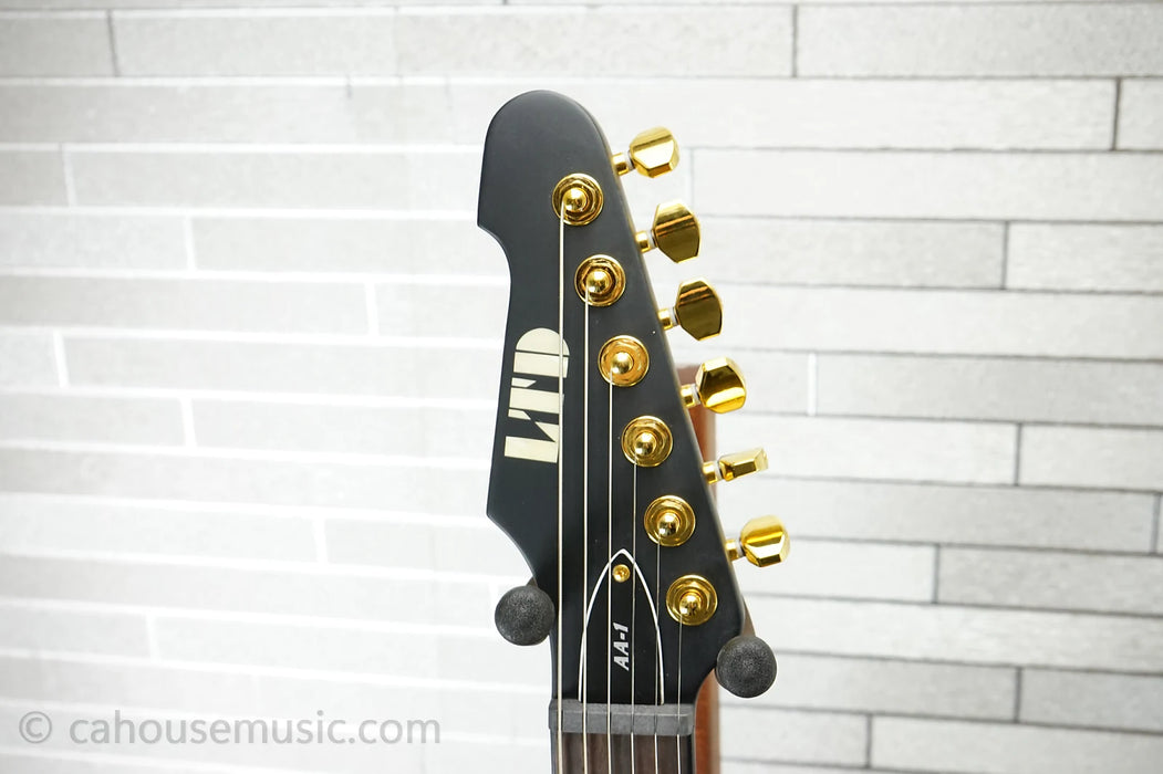 ESP LTD AA-1 Alan Ashby Signature Series - Black Satin