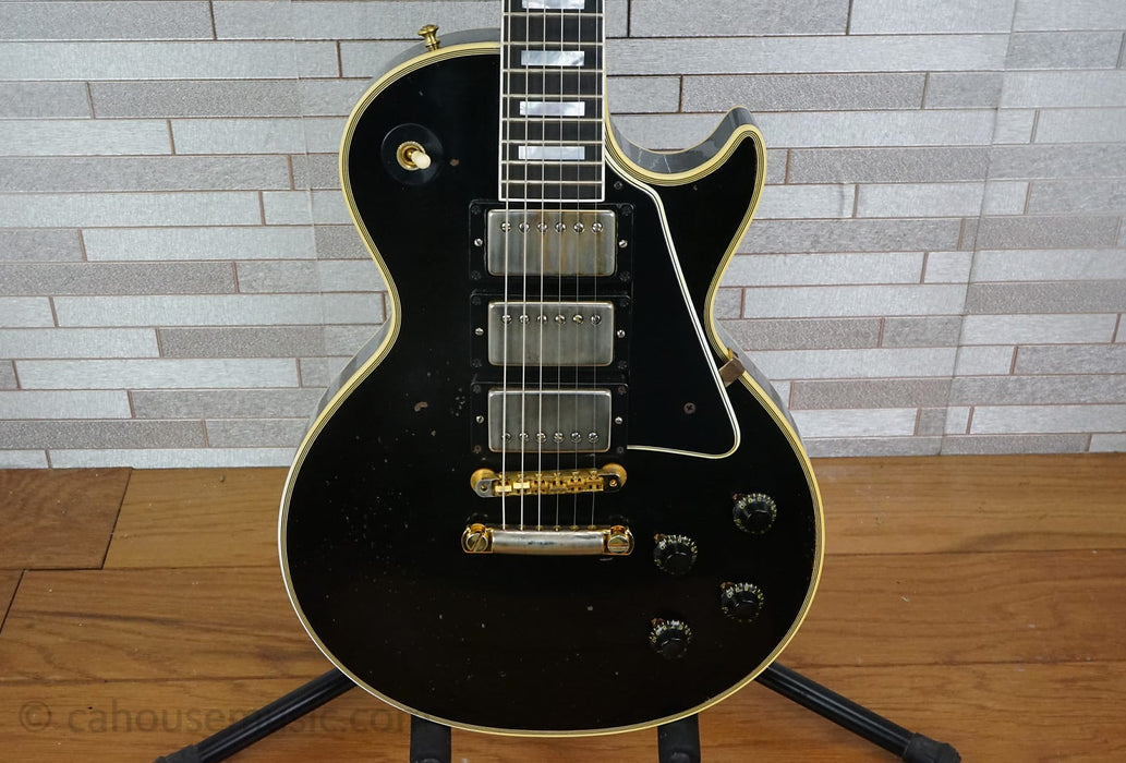 Gibson Custom Shop Murphy Lab Eric Clapton Signature '58 Les Paul Custom Reissue Relic - Ebony