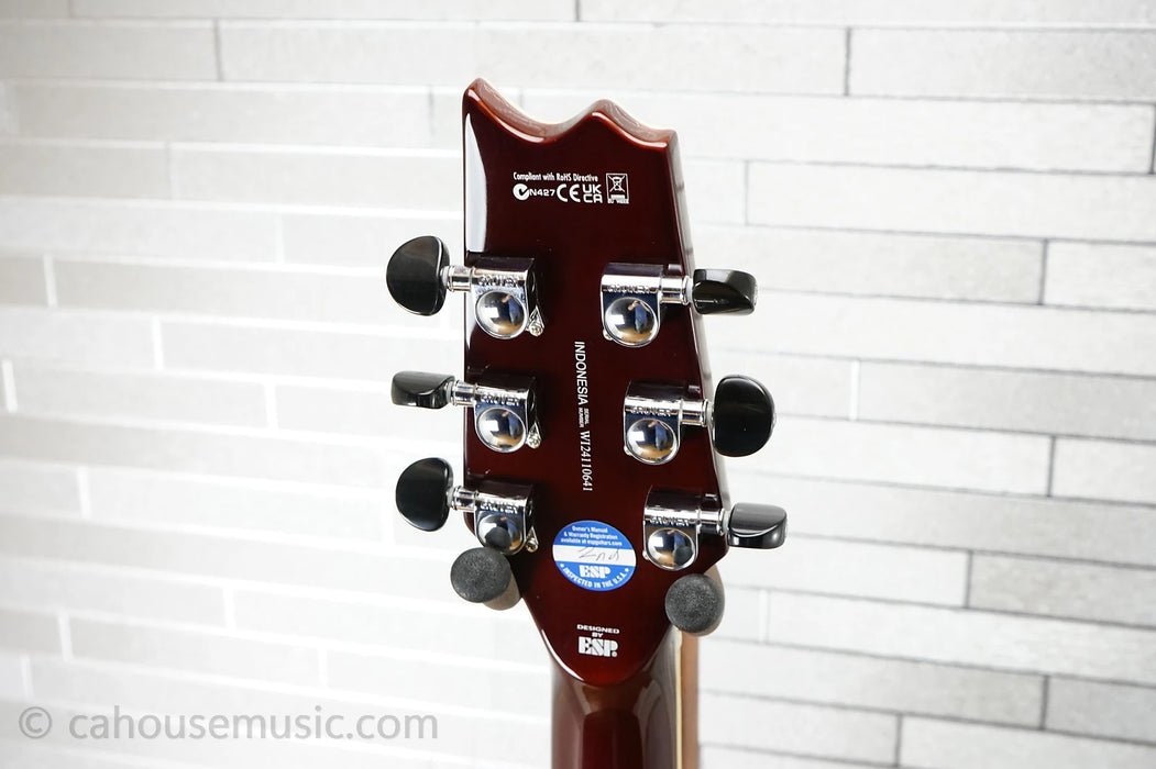 ESP LTD TL-6 QM- Charcoal Burst