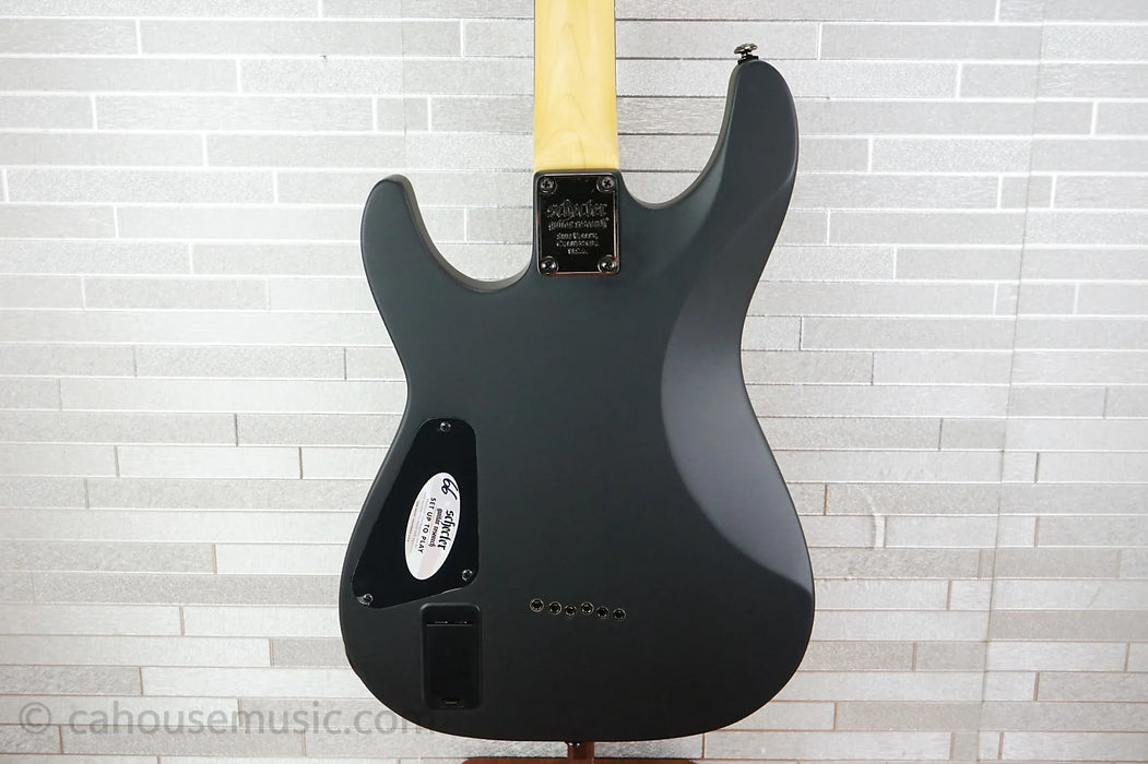 Schecter Demon-6 - Aged Black Satin