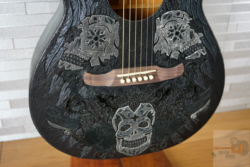 Fender Kangaroo and Alligator Leather Triple O Custom Shop Acoustic Guitar 2014 - Tony Murga Boots