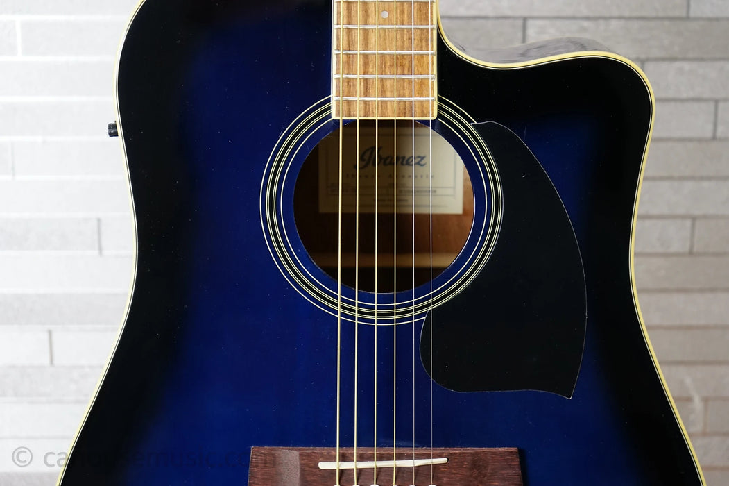 Ibanez PF15ECE Performance - Trans Blue Sunburst