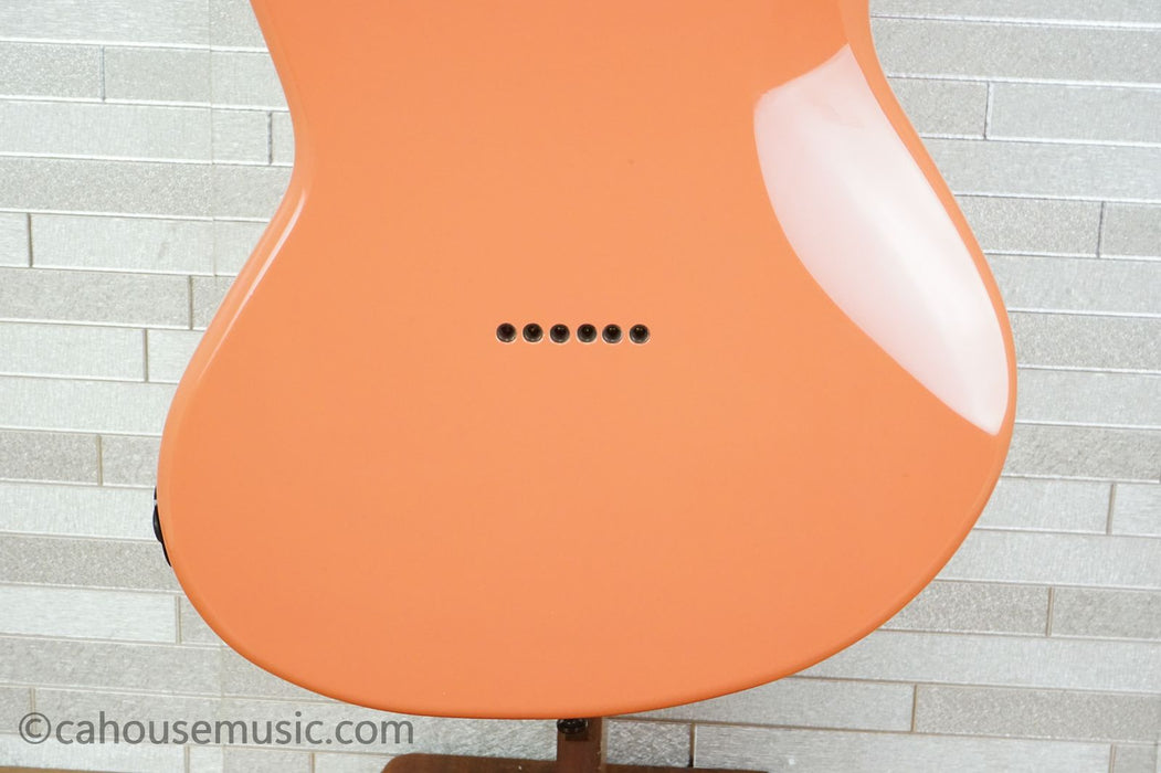 Sterling Fluff Signature Stingray Guitar - Rula Thumb Red