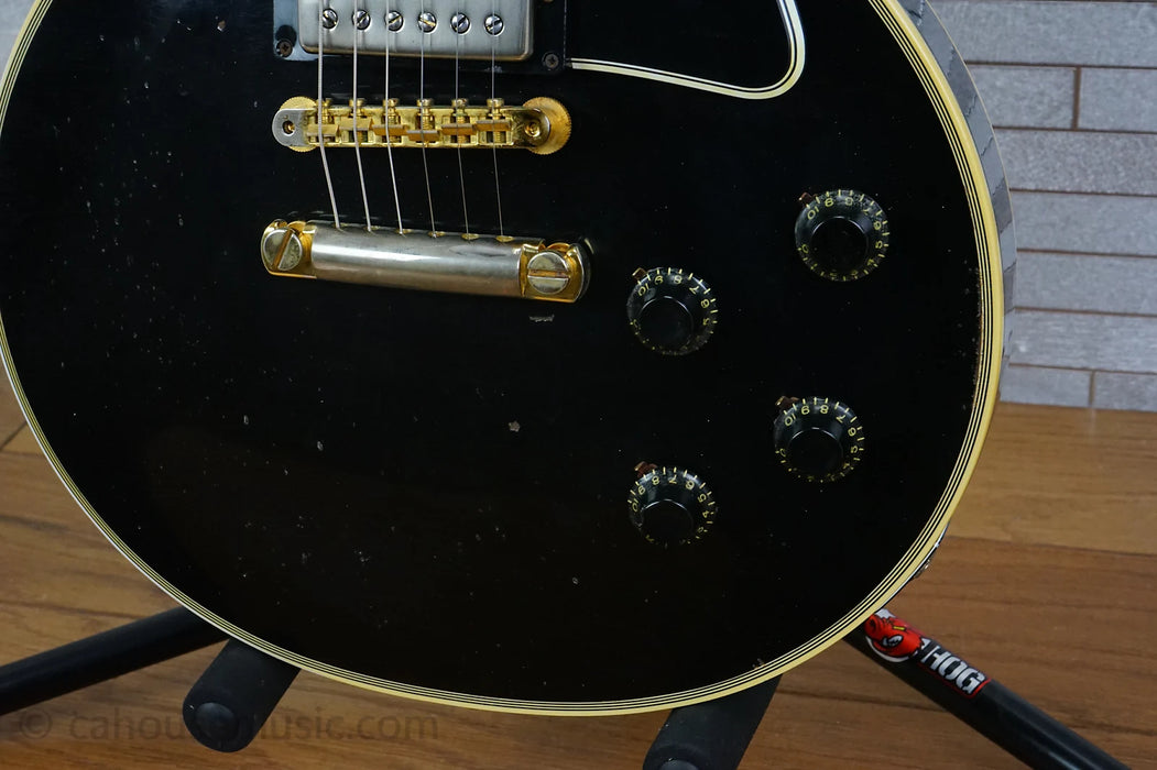 Gibson Custom Shop Murphy Lab Eric Clapton Signature '58 Les Paul Custom Reissue Relic - Ebony