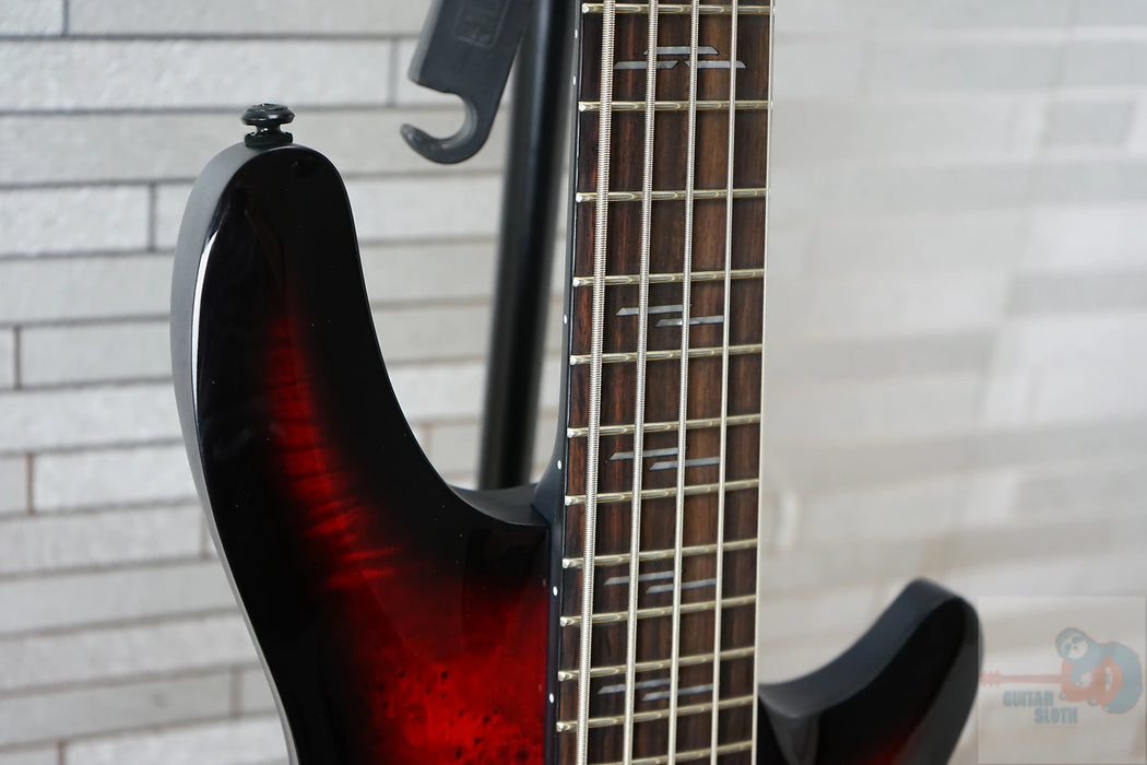 Schecter Omen Elite-5 - Black Cherry Burst