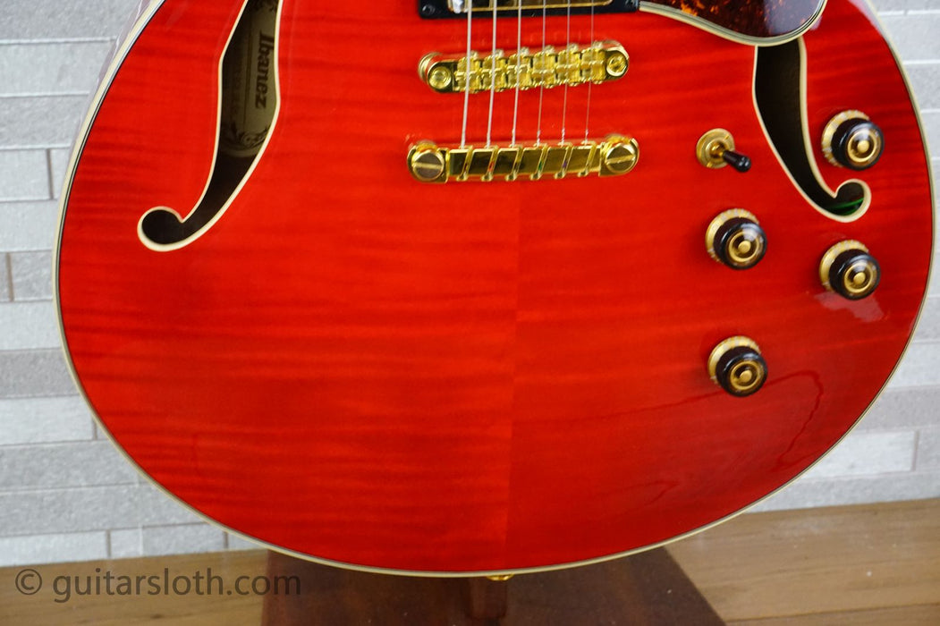 Ibanez AS93FM-TCD Artcore Expressionist - Transparent Cherry Red