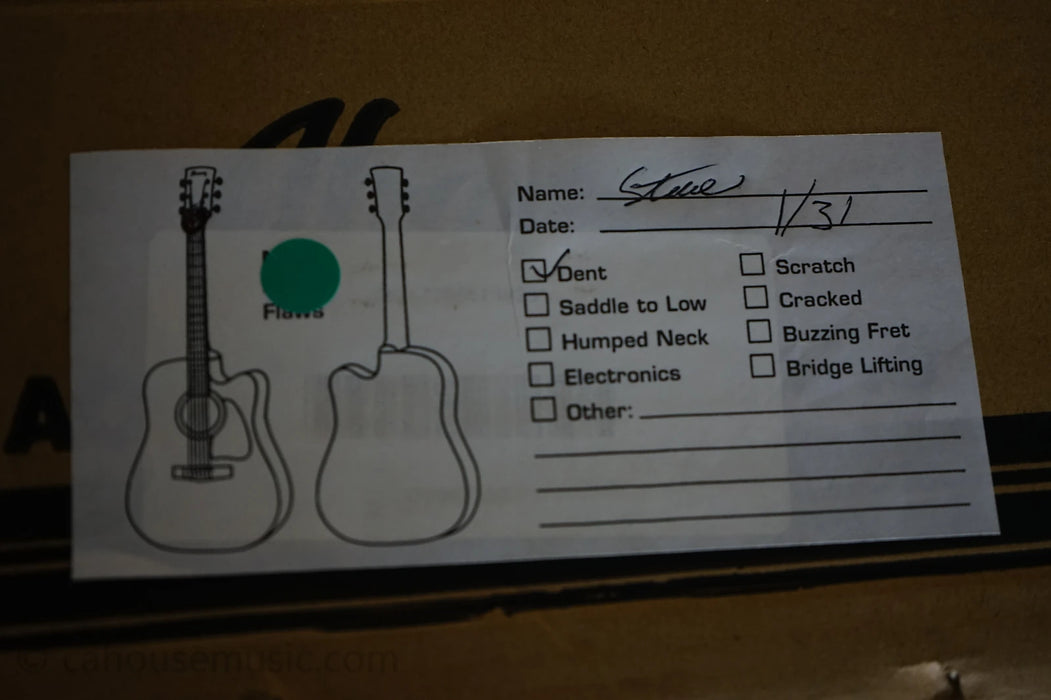 Ibanez PF15ECE Performance - Trans Blue Sunburst