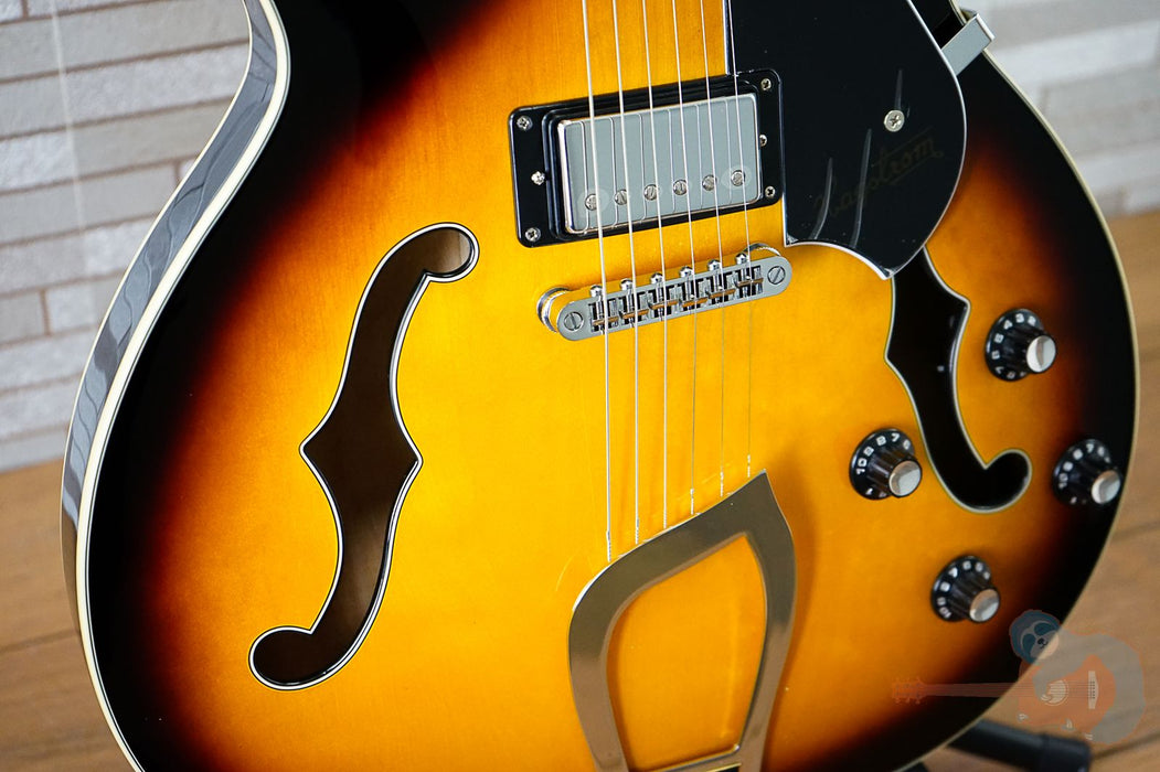 Hagstrom VIK-TSB Viking Semi-Hollow - Tobacco Sunburst