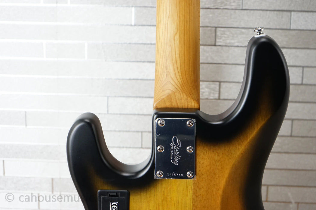 Sterling StingRay Ray34HHSM - Natural Burst Satin