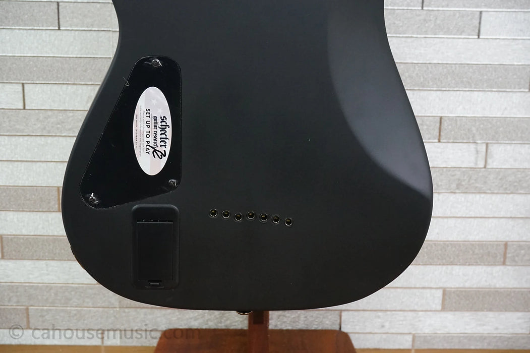 Schecter Demon-7 - Aged Black Satin