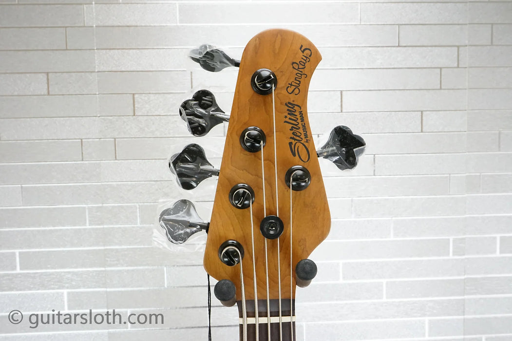 Sterling StingRay Ray35 with Roasted Maple Neck - Purple Sparkle