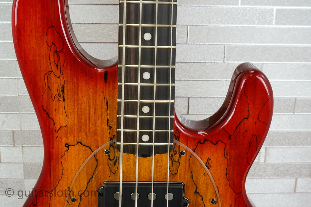 Sterling StingRay Ray34HHSM - Blood Orange Burst