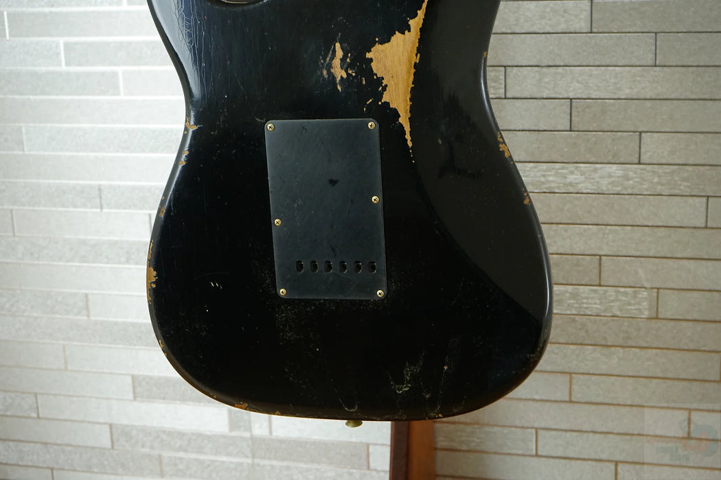 Fender Custom Shop 2025 LTD Roasted Dual-Mag II Stratocaster Relic - Aged Black