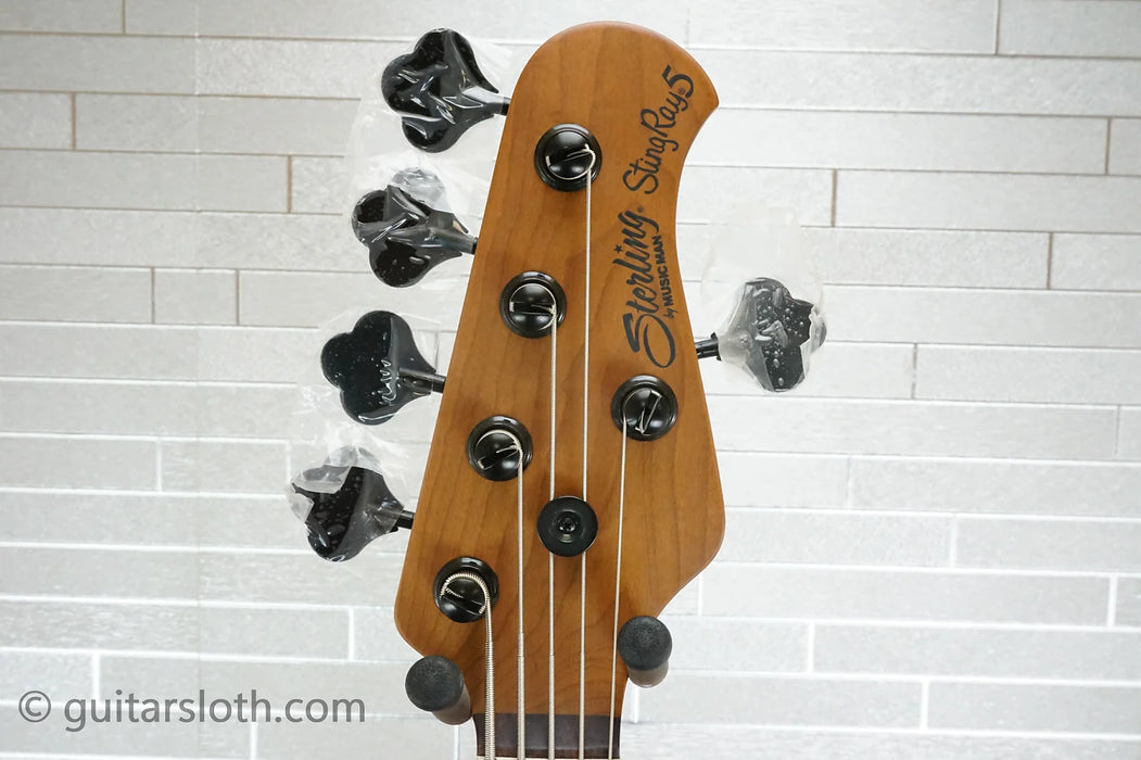 Sterling StingRay Ray35HHSM - Blood Orange Burst