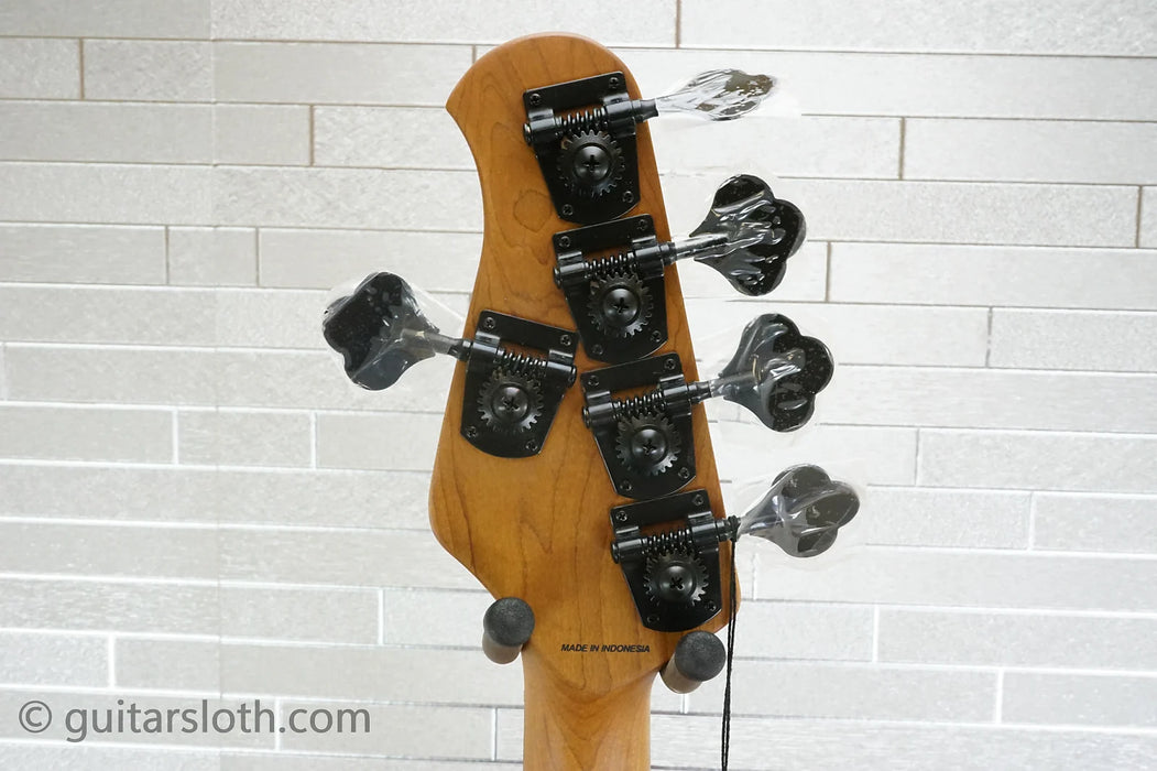 Sterling StingRay Ray35 with Roasted Maple Neck - Purple Sparkle