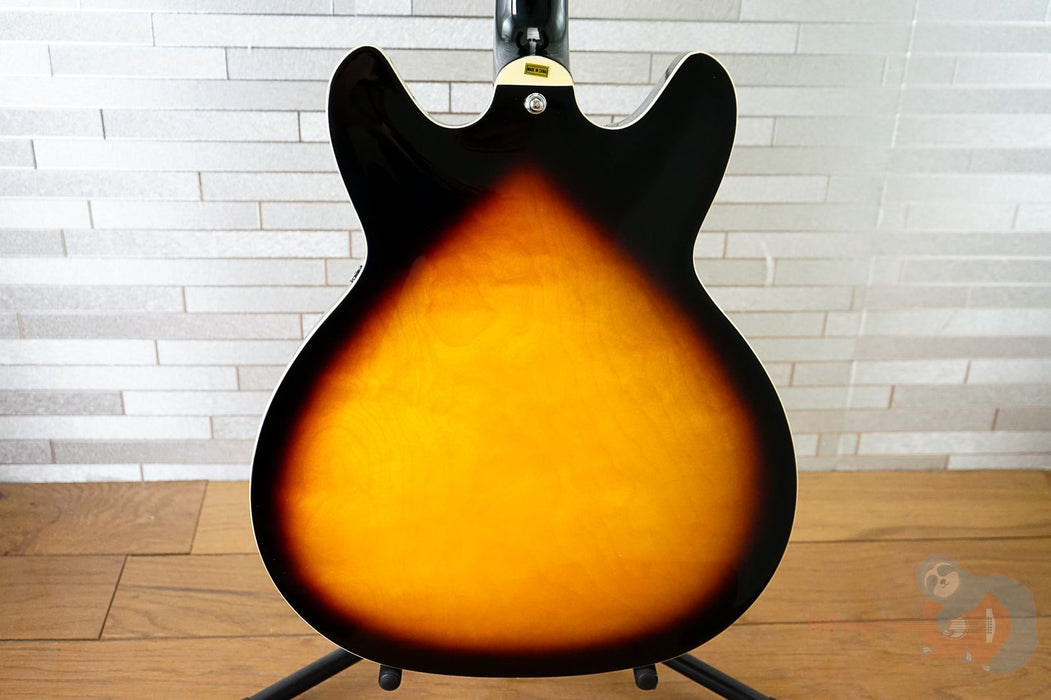 Hagstrom VIK-TSB Viking Semi-Hollow - Tobacco Sunburst