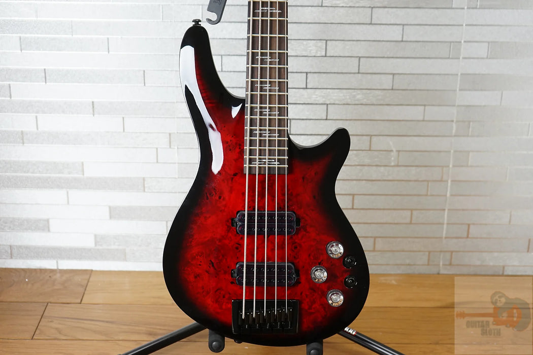 Schecter Omen Elite-5 - Black Cherry Burst