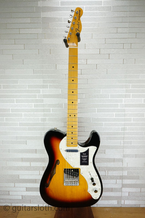 Fender Vintera II '60s Telecaster Thinline with Maple Fretboard - 3-Color Sunburst