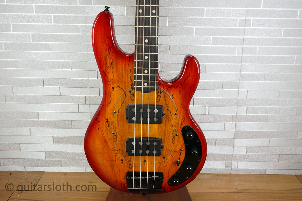 Sterling StingRay Ray34HHSM - Blood Orange Burst