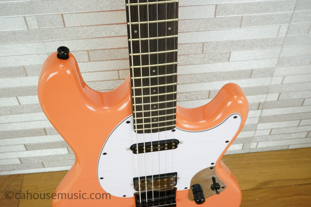 Sterling Fluff Signature Stingray Guitar - Rula Thumb Red