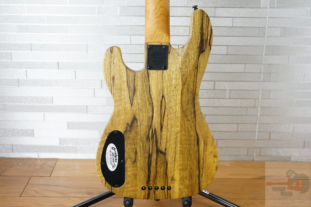 Schecter Model-T 5 Exotic Ziricote - Natural Satin