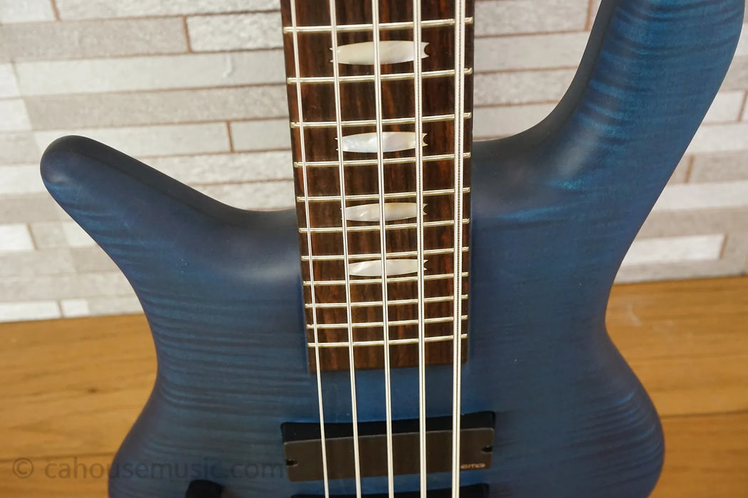 Spector Euro 5 LX Left Handed - Black & Blue Matte