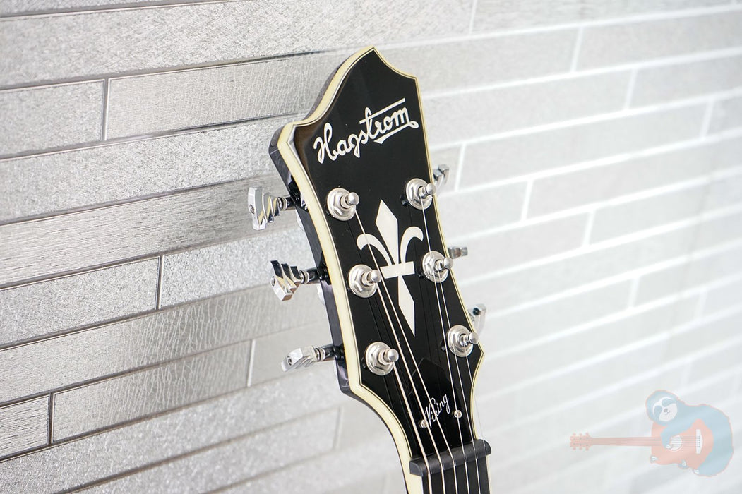 Hagstrom VIK-TSB Viking Semi-Hollow - Tobacco Sunburst