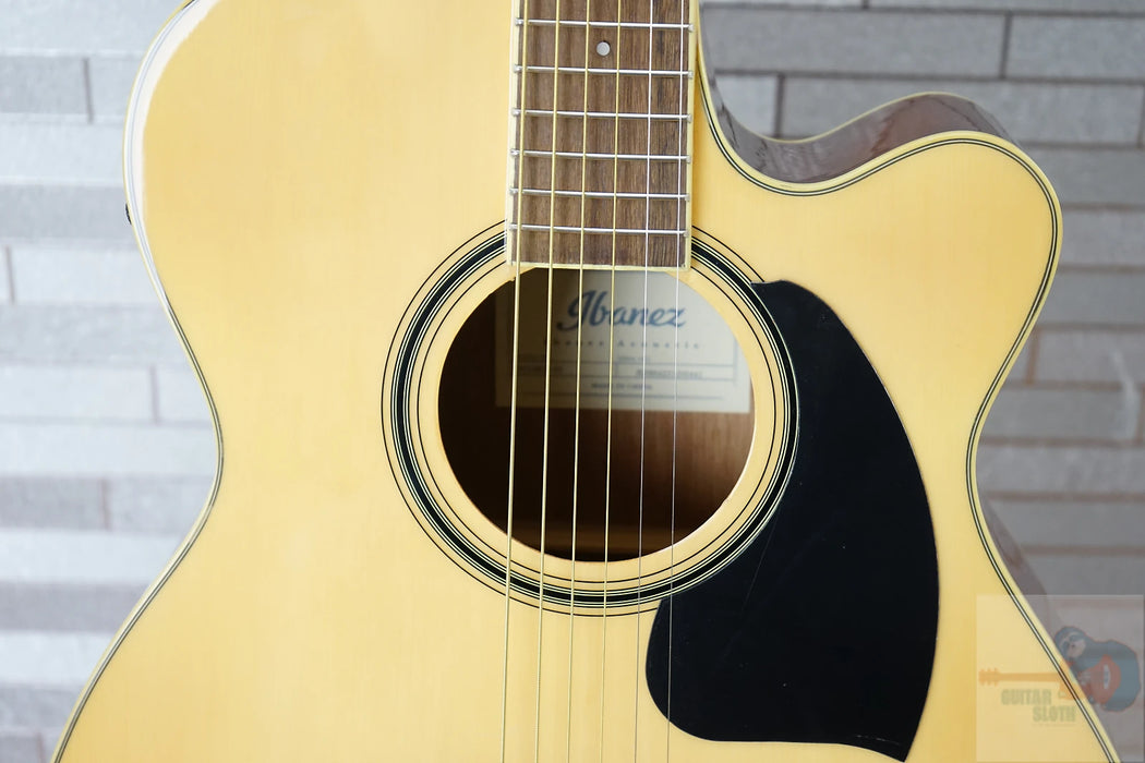 Ibanez PC15ECENT Performance Sapele / Nyatoh Grand Concert with Cutaway - Natural