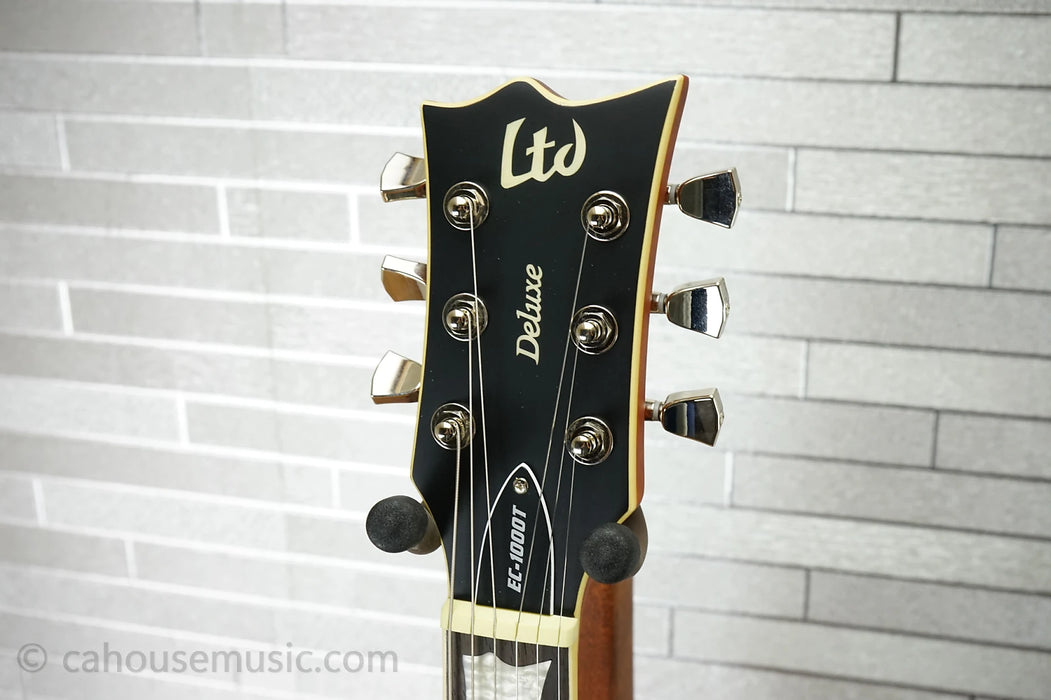 ESP LTD EC-1000T Flamed Maple - Honey Burst Satin