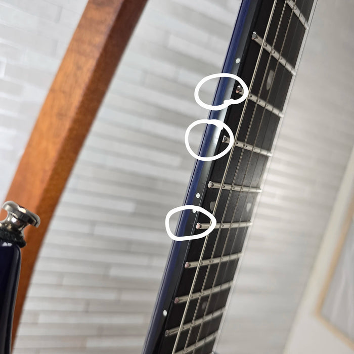 Sterling MAJ200X QM John Petrucci Signature Majesty DiMarzio - Cerulean Paradise