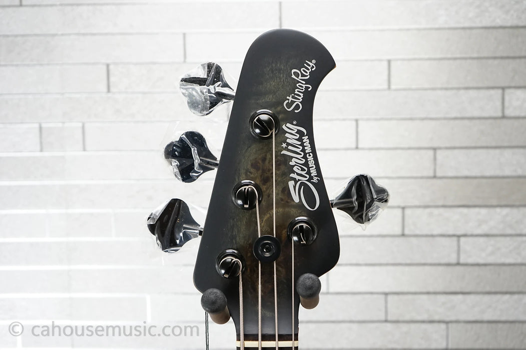 Sterling StingRay Ray34HHPB - Trans Black Satin
