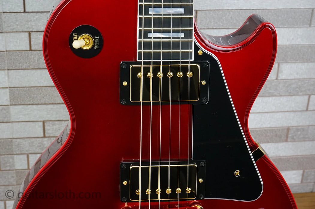 Gibson Special Order Custom Shop Les Paul Custom - Candy Apple Red Widow
