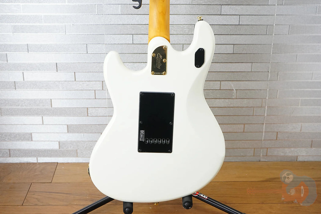 Sterling Jared Dines Signature StingRay - Olympic White W/ Gig Bag