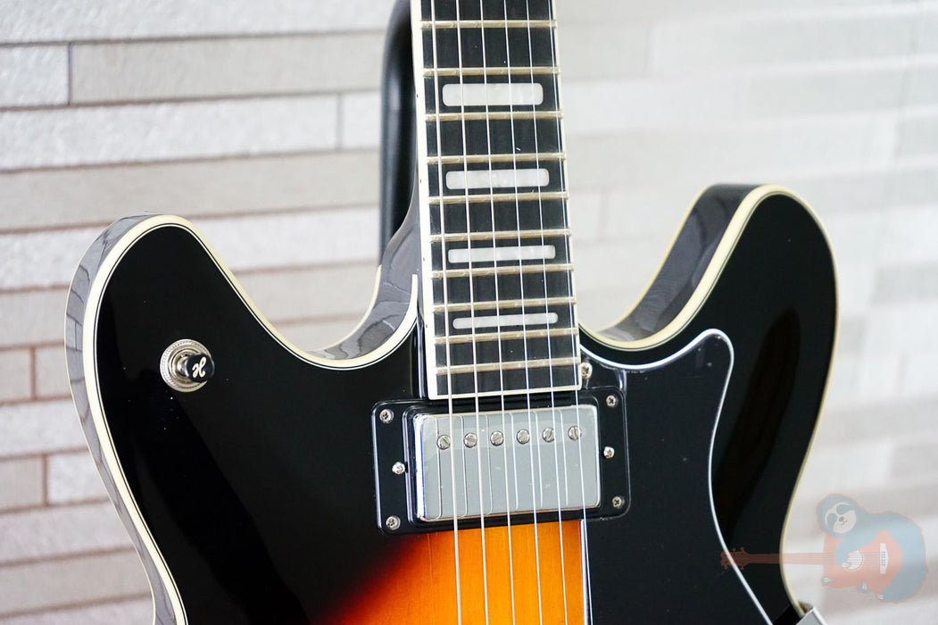 Hagstrom VIK-TSB Viking Semi-Hollow - Tobacco Sunburst