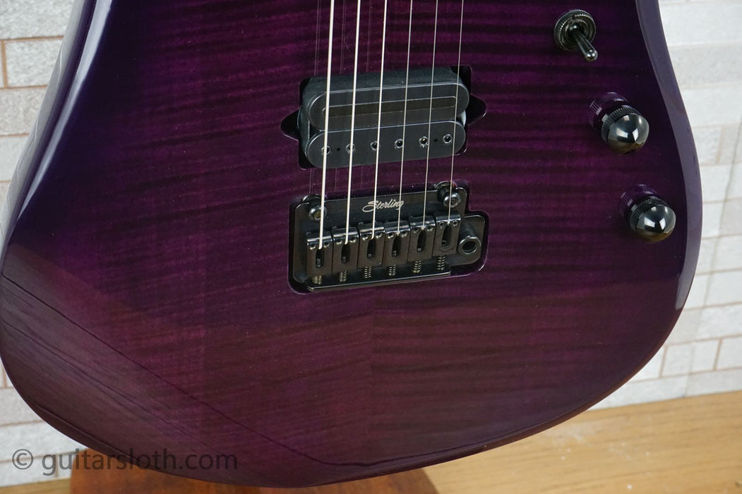 Sterling JP150D FM John Petrucci Signature DiMarzio - Purple Nebula