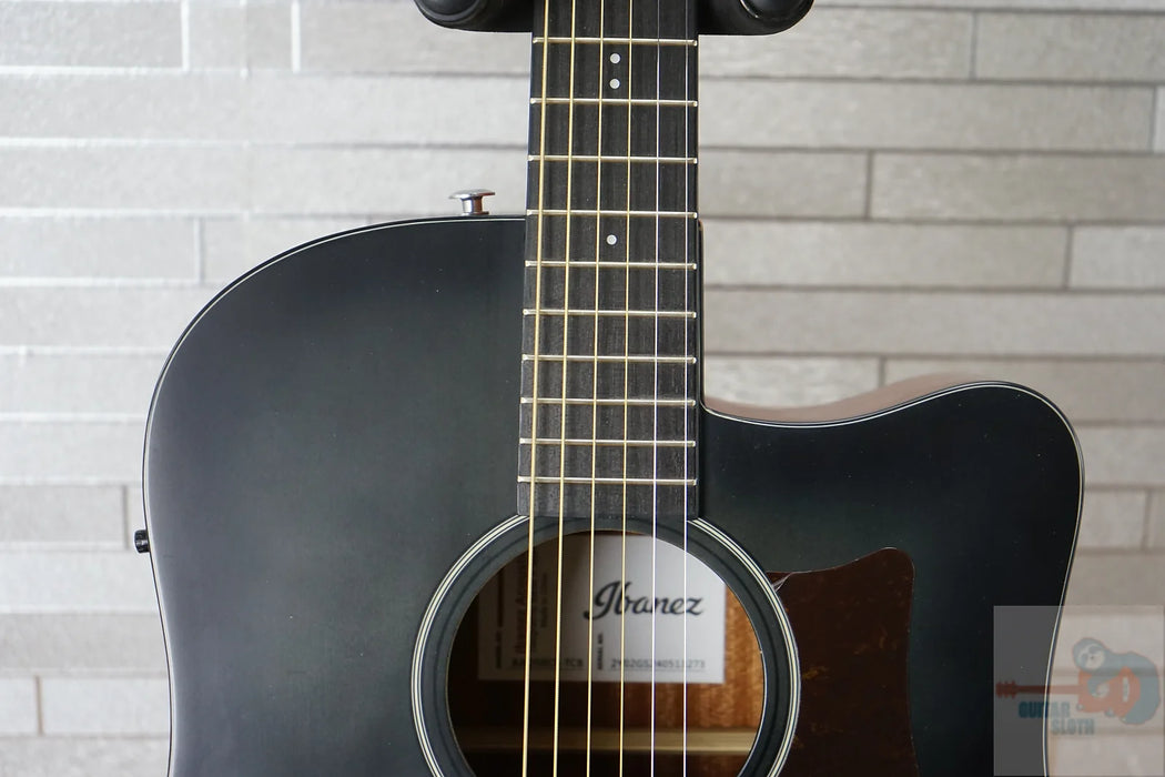 Ibanez AAD50CE-TCB Advanced Acoustic - Transparent Charcoal Burst Low Gloss