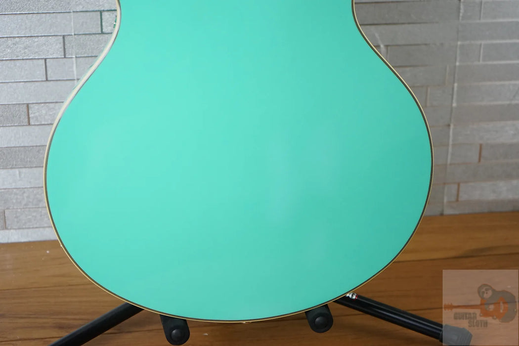 D'Angelico Premier DC Semi-Hollow Double Cutaway - Surf Green