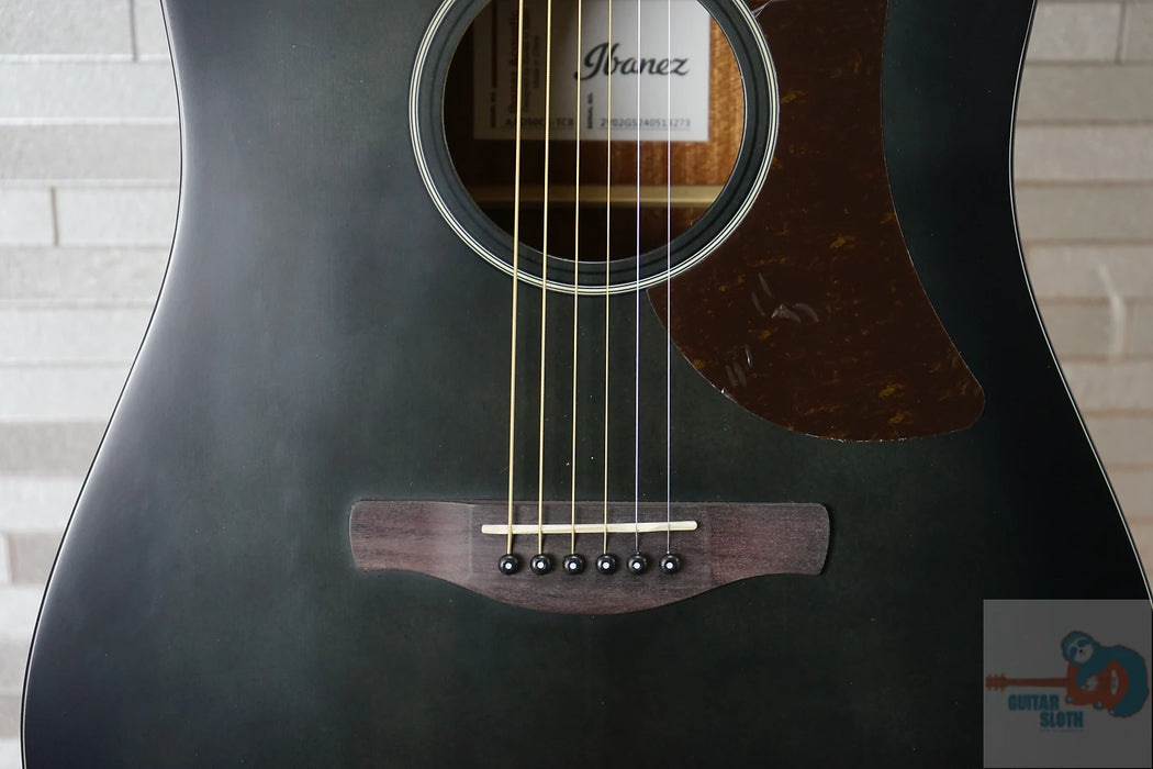 Ibanez AAD50CE-TCB Advanced Acoustic - Transparent Charcoal Burst Low Gloss